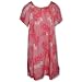 Tahitian Gardenia Petal Sleeve Caftan/Kaftan Mu'u Mu'u House Dress - Plus Size