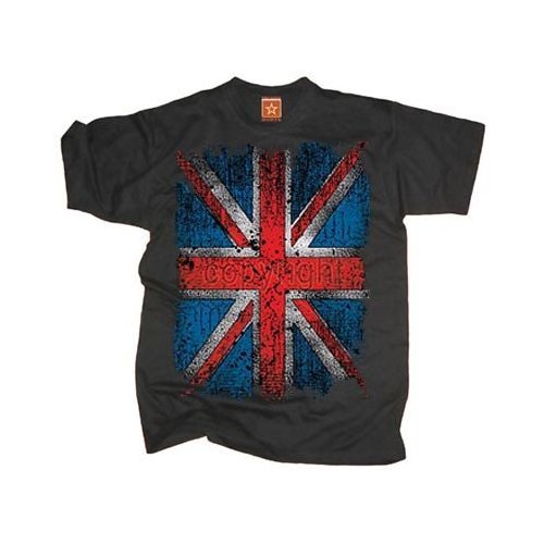 T-Shirt - Union Jack Flag Distress - XL