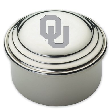 University of Oklahoma Pewter Keepsake Box