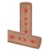 PM Company SecurIT $10.00/Quarter Pre-Crimped Tubular Coin Wrappers, 3.25 Inches Length, Brown/Orange, 1000/Carton (65072)