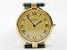 Vintage/Antique watch: Pre-owned Men's Cartier Watch Vermeil Champagne Dial Swiss Quartz Movement 1990's