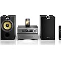 Philips DCB8000/10 Harmony Komponenten-Hifi-System mit Dock f�r iPod/iPhone/iPad, DAB+/Digitalradio, CD, USB-Direct & MP3-Link, RDS, treble & bass control, ClarySound, 2 x 80 W RMS (silber)
