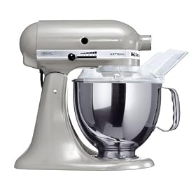 KitchenAid Artisan KSM150EMC Stand Mixer Metallic Silver