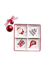 Merry Christmas Kit Para Aperitivo Xmas Blanco/Rojo