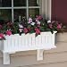 DMC Products Nantucket 24-Inch Solid Wood Window Box, Black
