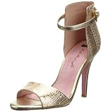 Skin Red King Ankle Strap Heels