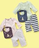 Pooh Baby Boy & Girl 3 Piece Pants Set
