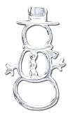 Snowman Solid Sterling Silver Pin