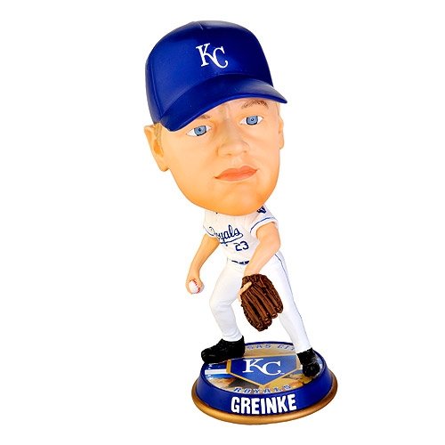Zack Greinke Kansas City Royals MLB 2010 Big Head Bobble
