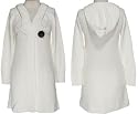 DEREK HEART Pointelle Stitch Sweater Jacket