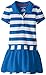 Nautica Girls' Yarn-Dye Striped Pique Dress