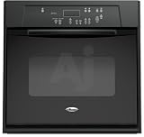 Whirlpool RBS305PRB 30 Single Electric Wall Oven with AccuBake, Glass Touch Electronic Controls & Self-Cleaning: Black