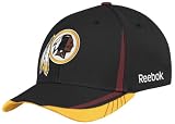 NFL Men's Washington Redskins Sideline Draft Hat - Tw94Z (Black, Large/X-Large)