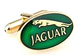 Gold Series Jaguar Auto Car Logo Sports Cufflinks Cuff Links