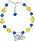 UCLA Bruins Round Crystal Bracelet