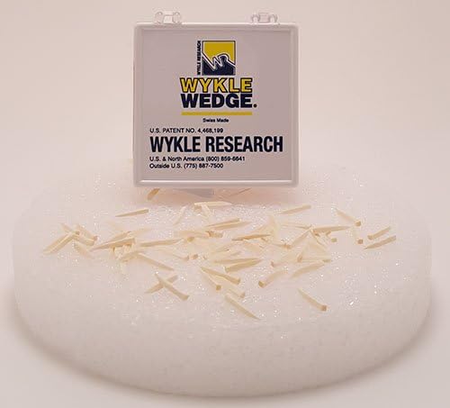WYKLE Wooden Wedges 11MM White 500/pk #711