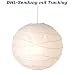 IKEA H�ngeleuchte "REGOLIT" Japankugel 45cm Durchmesser Papierlampe