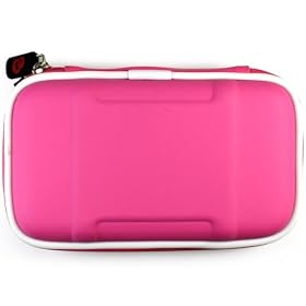 Assorted Colors – Hard Shell Nylon Carrying Case + Screen Protector – for Garmin Nuvi 4.3-Inch Vehicle GPS Navigator 710 750 755t 760 765t 770 785t 775t 850 (Garmin GPS Not Included)