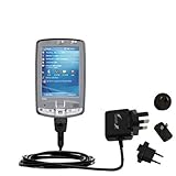 International Wall Home AC Charger for the HP iPAQ hx2795 hx2790 - uses Gomadic TipExchange Technology