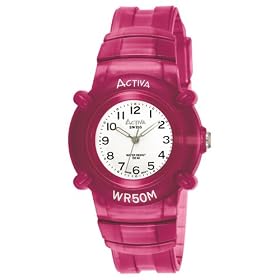 Activa Women's AV394-007 Casual Pink Analog Watch