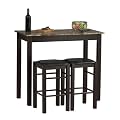 Linon Tavern Collection 3-Piece Table Set