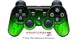 Sony PS3 Controller Skin - Fire Green