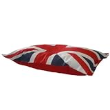 England Union Jack Dog Cat Pet Bed Red White Blue LARGE