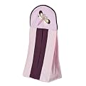 Tiddliwinks Diaper Stacker- Plum Butterfly