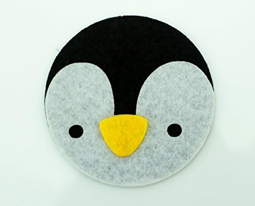 Smile Penguin Applique Embroidered Sew Iron on Patch