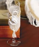 Western Fringe Toasting Set - 2 flutes per package