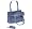 Steel Blue Crinkle Nylon