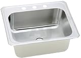 Elkay Celebrity Collection DCR2522101 25 Top Mount Single Bowl Stainless Steel Sink with... by Elkay