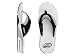 Reef Men's Fanning Thong Sandal,Grey/Black/Glow,12 M US