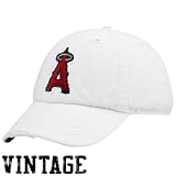 Twins '47 Los Angeles Angels of Anaheim White Franchise Hoover Fitted Hat