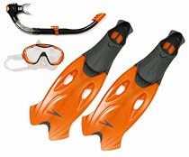 Speedo Glide Mask Snorkel And Fin Set - 45/46