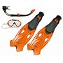 Speedo Glide Mask Snorkel And Fin Set