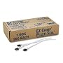 Plastic Coin Bag Seals, Numbered, Black, 250/Box MMF240121004