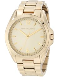 Vince Camuto Womens VC/5016CHGB Gold-Tone Bracelet Watch