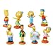 The Simpsons Mini Body Bobble Figure - Vending Machine Toys :Complete Set of 8 Figures_s-1