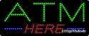 LED ATM sign