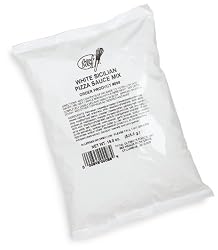 Total Ultimate Foods White Sicilian Pizza Sauce Mix, 19-Ounce Packages (Pack of 4)