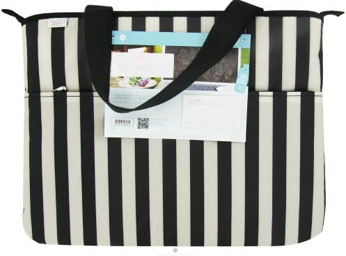 XO Eco - (ECO) Laptop Bag Tuxedo Stripe - CLEARANCE PRICED