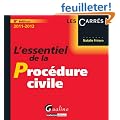 L'essentiel de la proc�dure civile 2011-2012