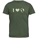 I Heart The Earth Distressed Organic T-Shirt