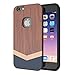 iPhone 6 Plus Case,Slicoo Unique Handmade Natural Wood Slim Hard Cover Wooden Protective Case for iPhone 6 Plus / Apple iPhone 6S plus (Rosewood)