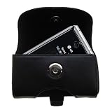 Horizontal Leather Case with Belt Clip/Loop for the LG Muziq