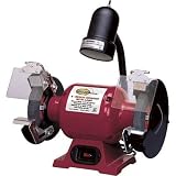 - Northern Industrial Bench Grinder With Light - 1/2 HP, 3400 RPM, 3