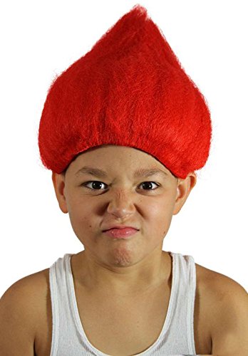 LupstyMy Costume Wigs Anger Wig Inspired By Disney's Inside Out One Size Fits All