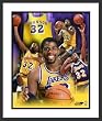 Magic Johnson Los Angeles Lakers NBA Framed 8x10 Photograph Collage