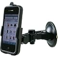 mumbi KFZ Halterung iPhone 4 Autohalterung passt MIT Bumper in die Halterung / VibrationsFREI / 90� QUERBetrieb m�glich
